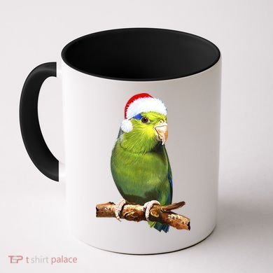 Christmas Bird Parrot Coffee Mug