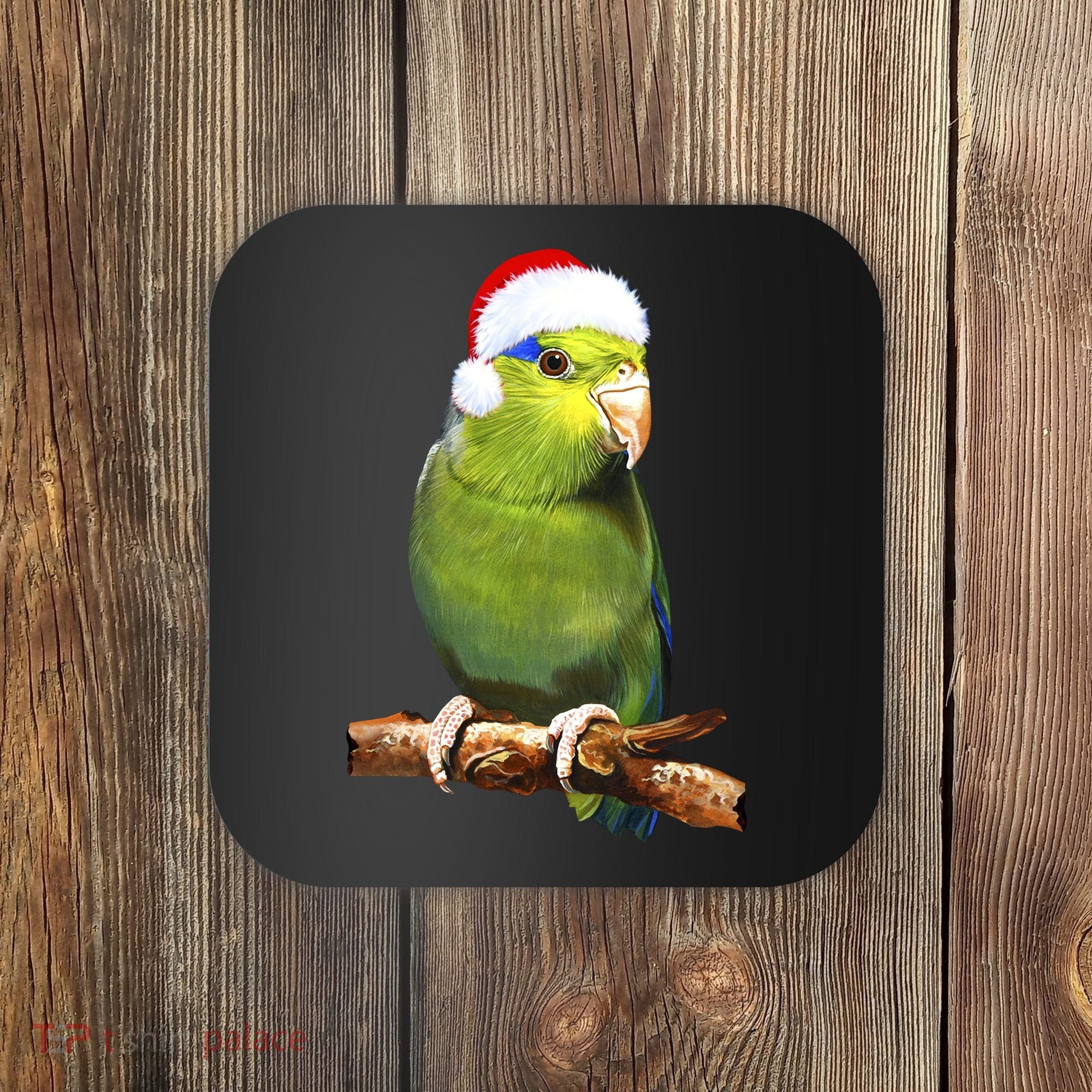 Christmas Bird Parrot Coaster