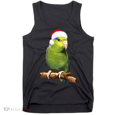 Christmas Bird Parrot Tank Top
