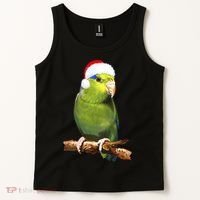 Christmas Bird Parrot Tank Top thumb 2