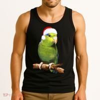 Christmas Bird Parrot Tank Top thumb 3
