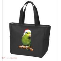 Christmas Bird Parrot Tote Bag thumb 3