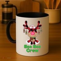 Christmas Boo Boo Crew Reindeer Nurse  Coffee Mug thumb 4