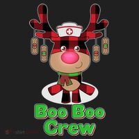 Christmas Boo Boo Crew Reindeer Nurse  Tumbler thumb 3