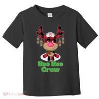 Christmas Boo Boo Crew Reindeer Nurse  Toddler T-Shirt thumb 0