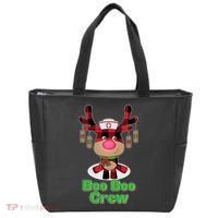 Christmas Boo Boo Crew Reindeer Nurse  Tote Bag thumb 0