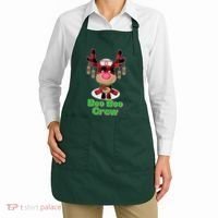 Christmas Boo Boo Crew Reindeer Nurse  Apron thumb 2