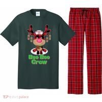 Christmas Boo Boo Crew Reindeer Nurse  Pajama Set thumb 0