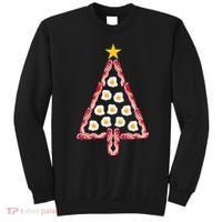 Christmas Breakfast Tree Bacon And Eggs Sweatshirt thumb 0