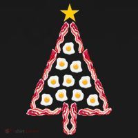 Christmas Breakfast Tree Bacon And Eggs Polo thumb 3