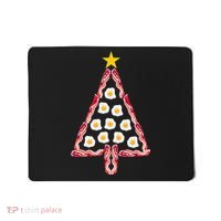 Christmas Breakfast Tree Bacon And Eggs Mousepad thumb 0