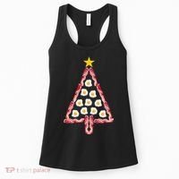 Christmas Breakfast Tree Bacon And Eggs Women's Tank Top thumb 0