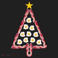 Christmas Breakfast Tree Bacon And Eggs Hat thumb 2
