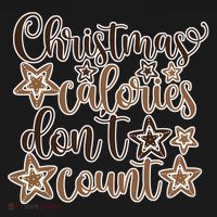 Christmas Calories Don't Count  Bucket Hat thumb 4