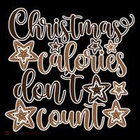 Christmas Calories Don't Count  Women's Hoodie thumb 2