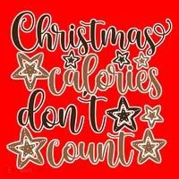 Christmas Calories Don't Count  Long Sleeve Shirt thumb 2