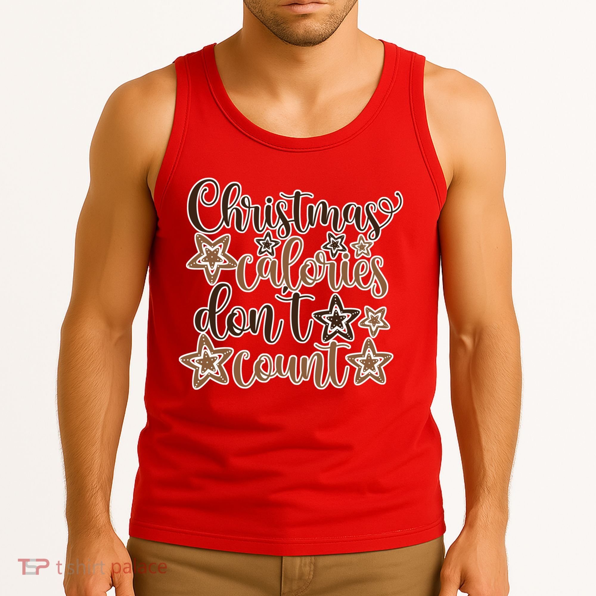 Christmas Calories Don't Count  Tank Top