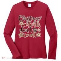 Christmas Calories Don't Count  Women's Long Sleeve Shirt thumb 0