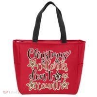 Christmas Calories Don't Count  Tote Bag thumb 0