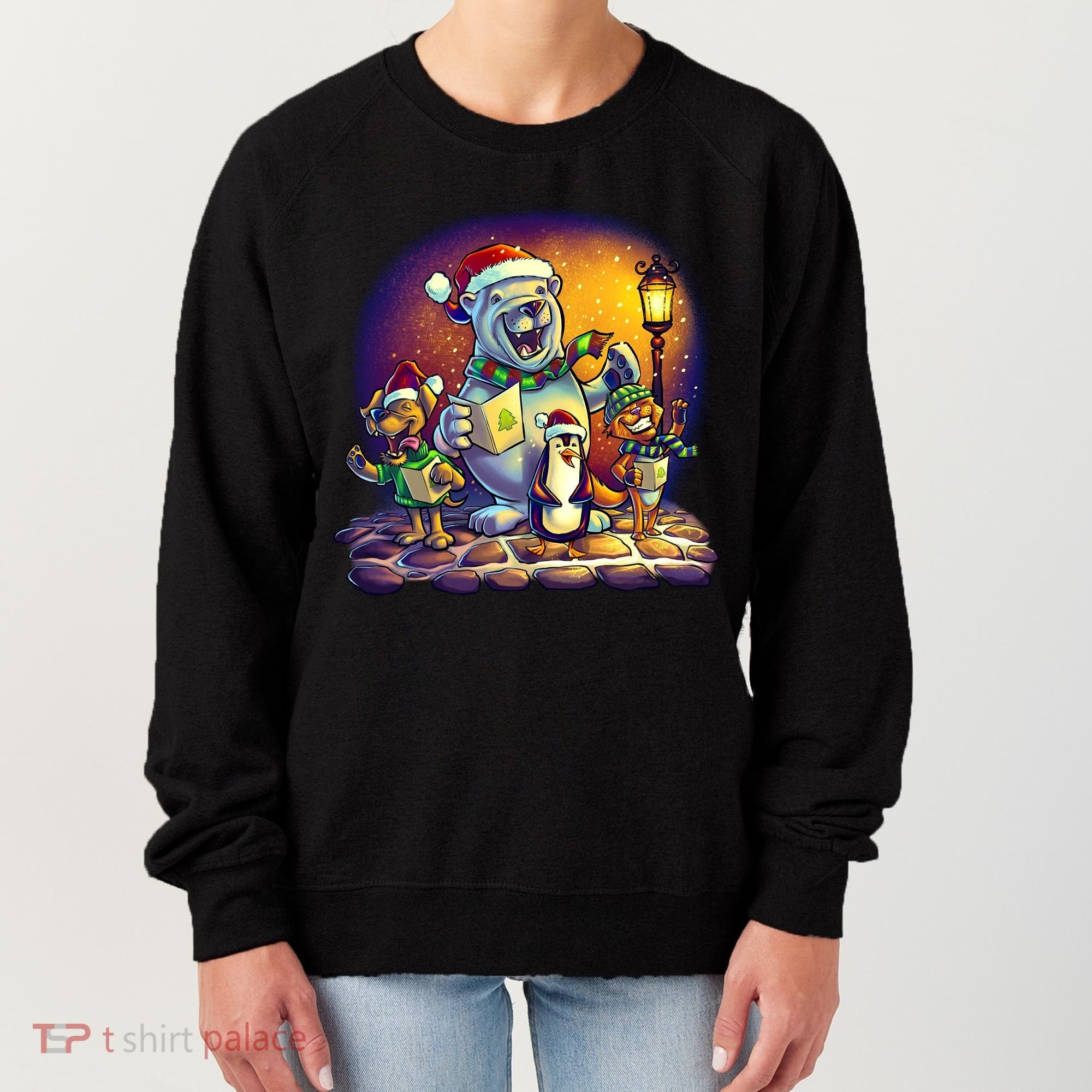 Christmas Carolers Women's Sweatshirt
