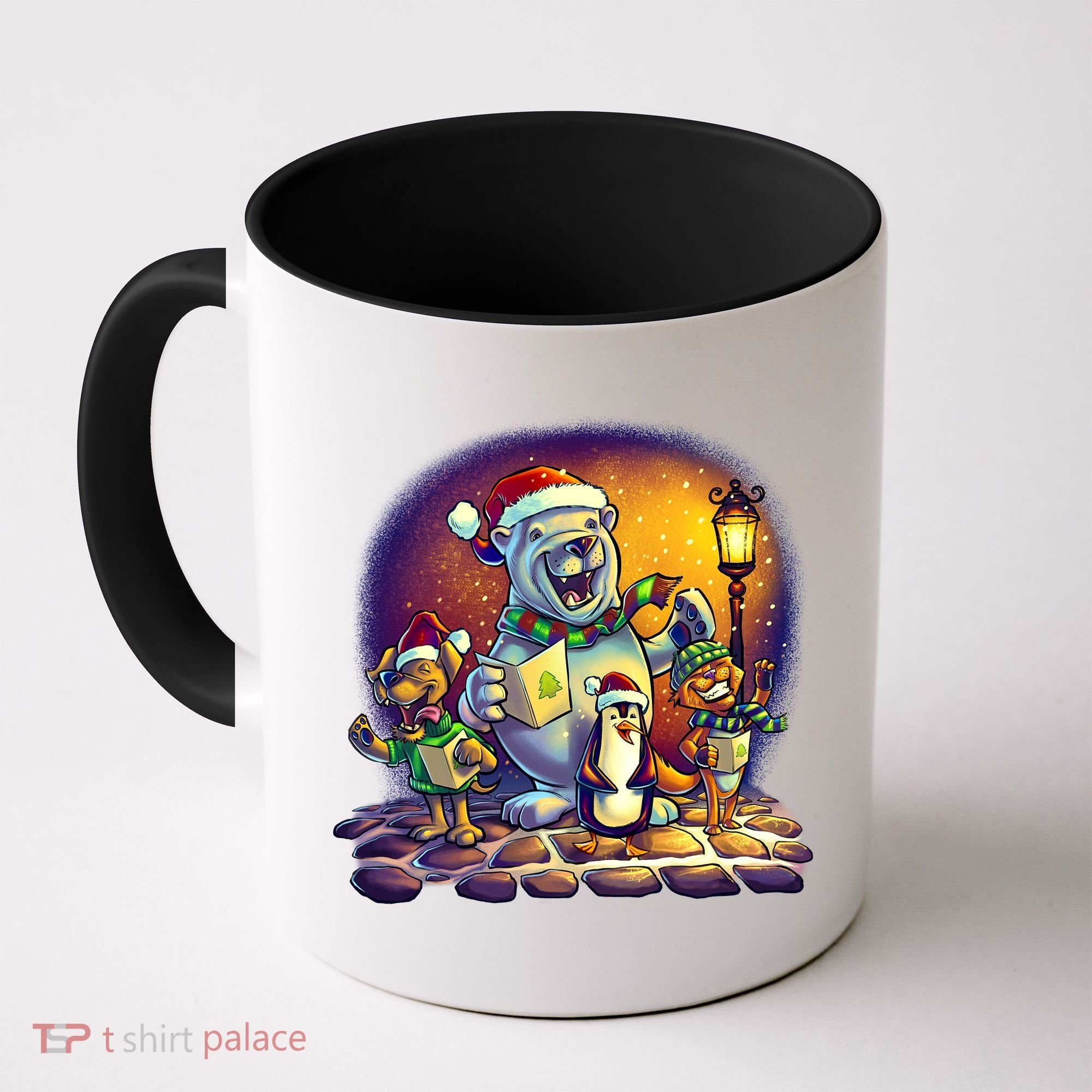 Christmas Carolers Coffee Mug