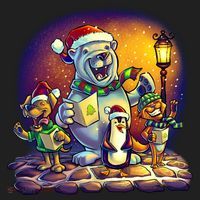 Christmas Carolers Beanie thumb 2