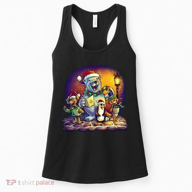 Christmas Carolers Women's Tank Top