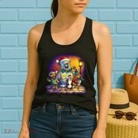 Christmas Carolers Women's Tank Top thumb 2