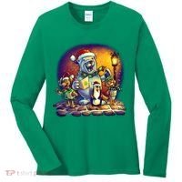 Christmas Carolers Women's Long Sleeve Shirt thumb 0