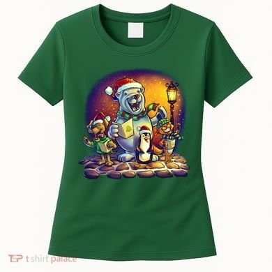 Christmas Carolers Women's T-Shirt