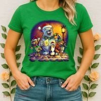 Christmas Carolers Women's T-Shirt thumb 2