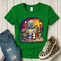 Christmas Carolers Women's T-Shirt thumb 3