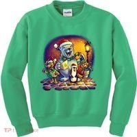 Christmas Carolers Kids Sweatshirt thumb 0