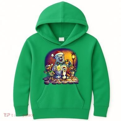 Christmas Carolers Kids Hoodie