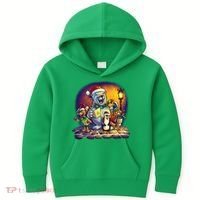Christmas Carolers Kids Hoodie thumb 0