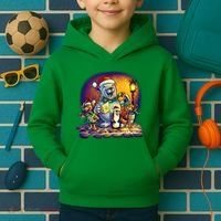 Christmas Carolers Kids Hoodie thumb 2
