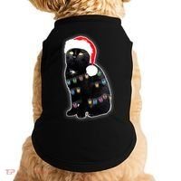 Christmas Cat Lights Doggie Tank thumb 0