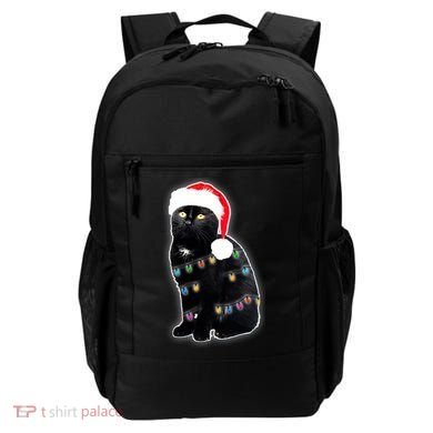 Christmas Cat Lights Backpack