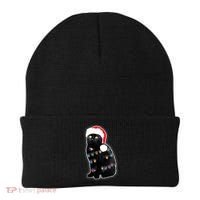 Christmas Cat Lights Beanie thumb 0