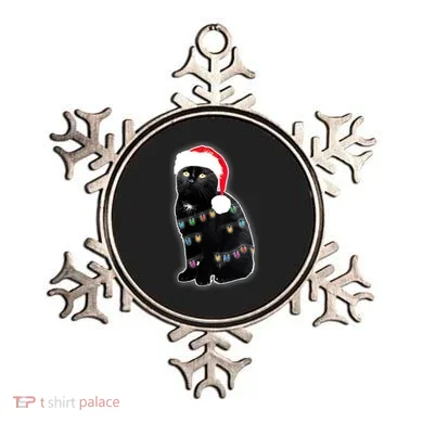 Christmas Cat Lights Ornament