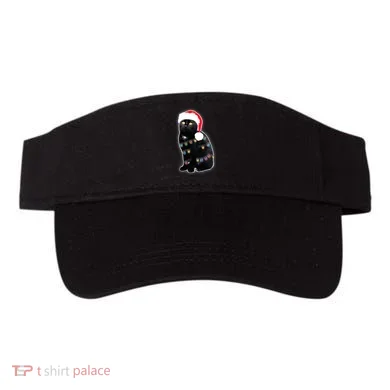 Christmas Cat Lights Visor