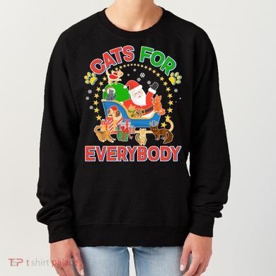 Christmas Cats For Everybody Women's Sweatshirt