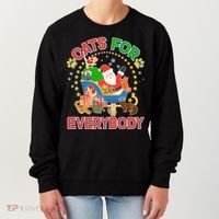 Christmas Cats For Everybody Women's Sweatshirt thumb 0