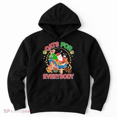 Christmas Cats For Everybody Hoodie