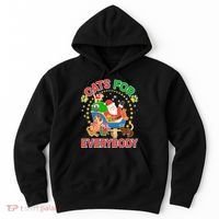 Christmas Cats For Everybody Hoodie thumb 0