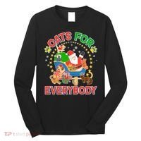 Christmas Cats For Everybody Long Sleeve Shirt thumb 0