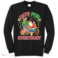 Christmas Cats For Everybody Sweatshirt thumb 0
