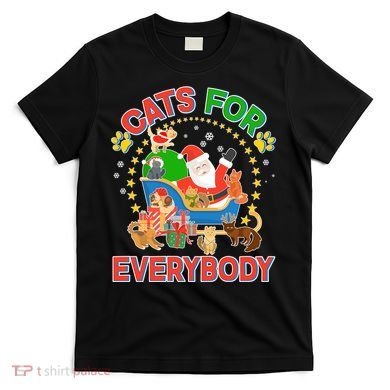 Christmas Cats For Everybody T-Shirt