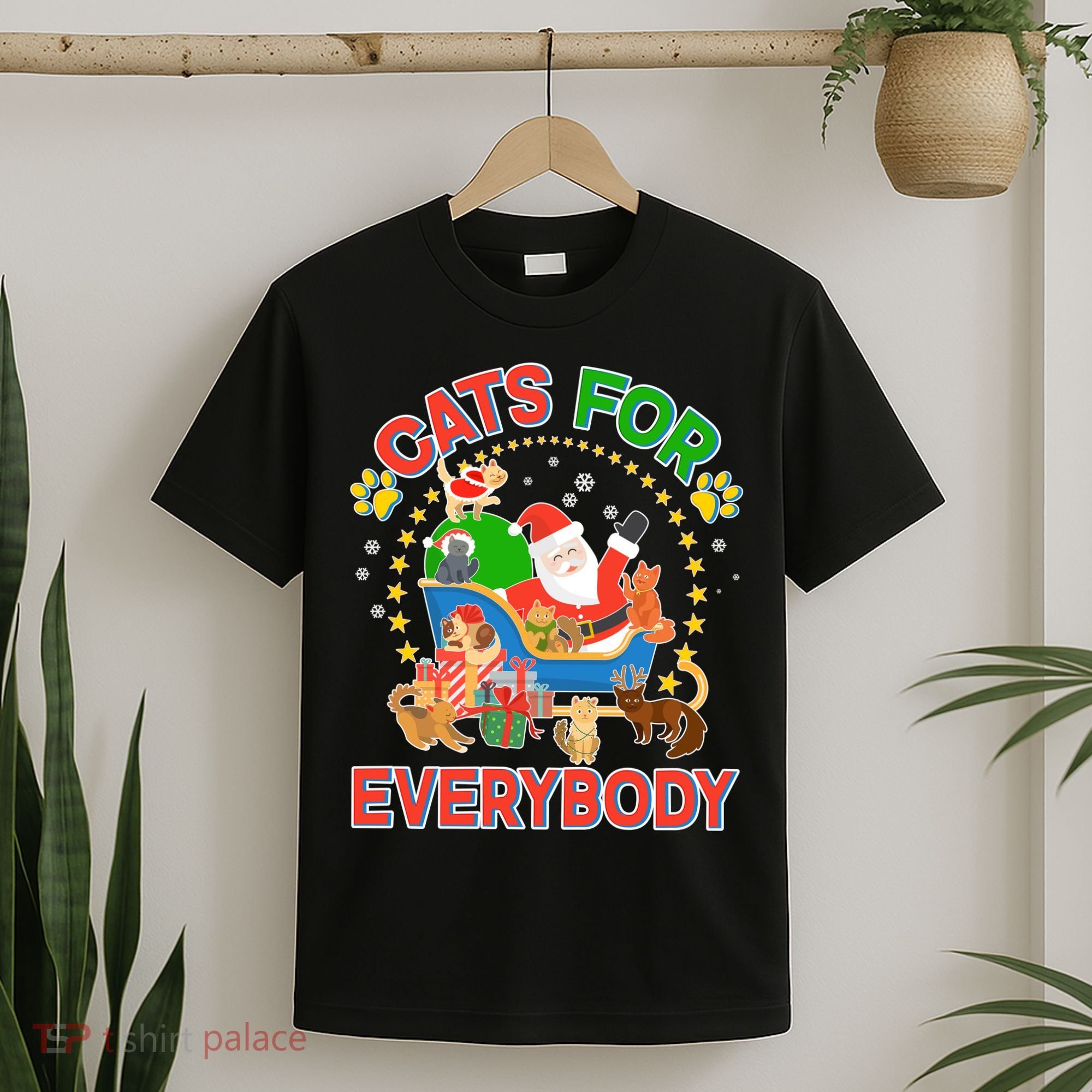 Christmas Cats For Everybody T-Shirt