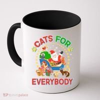 Christmas Cats For Everybody Coffee Mug thumb 0
